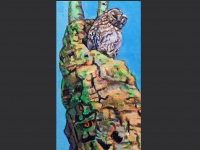 ' Jack '    2009 oil & tempera on canvas 79 x 44 cm